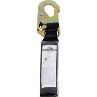 SA-54022-4 Shock Absorbing Lanyard, 4', Form Hook Center, Snap Hook Leg Ends, Polyester Equipment World