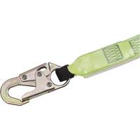 SA-64022-6 Shock Absorbing Lanyard, 6', Form Hook Center, Snap Hook Leg Ends, Polyester Equipment World