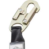 SA-55522-4 PVC-Coated Shock Absorbing Lanyard, 4', Form Hook Center, Snap Hook Leg Ends, Galvanized Steel Equipment World