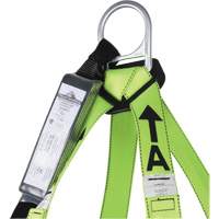 FBH-10000A6440-4 4' Class A Harness & Lanyard with 350 lbs. Capacity, Harness/Lanyard Combo Equipment World