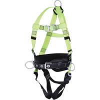 FBH10000L1020-S  Contractor Series Safety Harness with Positioning Belt, CSA Certified, Class ALP, Small Equipment World