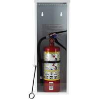 Light-Duty Fire Extinguisher Cabinet, 8" W x 22" H x 6" D Equipment World