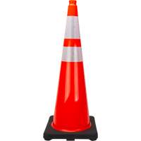 Premium Traffic Cone, 36", Orange, 4" & 6" Reflective Collar(s) Equipment World
