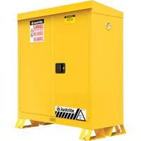 Outdoor Flammable Storage Cabinet, 30 gal., 2 Door, 43" W x 44" H x 18" D Equipment World