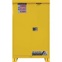 Outdoor Flammable Storage Cabinet, 45 gal., 2 Door, 43" W x 65" H x 18" D Equipment World