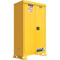 Outdoor Flammable Storage Cabinet, 45 gal., 2 Door, 43" W x 65" H x 18" D Equipment World
