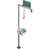 Combination Shower with Closed ABS Bowl & Bottom Inlet, Pedestal Equipment World