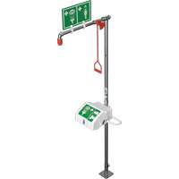 Combination Shower with Closed ABS Bowl & Top Inlet, Pedestal Equipment World