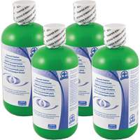 Additive to Preserve Water in Self-Contained Emergency Eye Wash Stations, Canada, 4 Pack, 8 oz. Equipment World