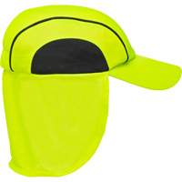 Cooling Hat with Neck Shade, Hi-Vis Lime Equipment World