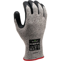 XC800 Cut-Resistant Gloves, Size 6/Small, 13 Gauge, Nitrile Coated, HPPE Shell, ASTM ANSI Level A5/EN 388 Level E Equipment World