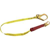 External Energy Absorber Lanyard with 2-1/4" Hook, 6', Snap Hook Center, Snap Hook Leg Ends, Polyester Equipment World