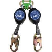 Self Retracting Lanyard with Composite Housing, 7', Web, Swivel Equipment World