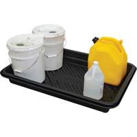 Spill Tray, 24" L x 36" W x 4.5" H, 18 US gal. Spill Capacity Equipment World