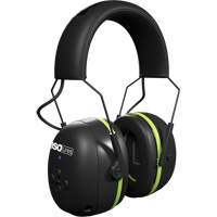 &eacute;couteurs Bluetooth Air Defender noir & vert, Style Bandeau, 24 dB Equipment World