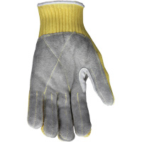 CutPro&reg; Cut Resistant Work Gloves with Split Leather Palm, Size Small, 7 Gauge, Kevlar&reg; Shell, ASTM ANSI Level A3 Equipment World