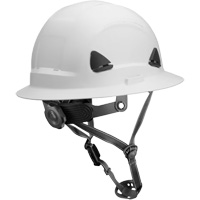 Fibre Metal Climbing Style Helmet with Full Brim, Meets CSA Type 2, Ratchet Suspension, Non-Vented Equipment World