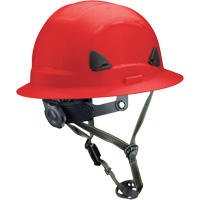 Fibre Metal Climbing Style Helmet with Full Brim, Meets CSA Type 2, Ratchet Suspension, Non-Vented Equipment World