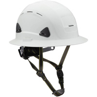 Fibre Metal Climbing Style Helmet with Full Brim, Meets CSA Type 2, Ratchet Suspension, Vented Equipment World