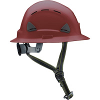 Fibre Metal Climbing Style Helmet with Full Brim, Meets CSA Type 2, Ratchet Suspension, Vented Equipment World