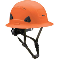 Fibre Metal Climbing Style Helmet with Full Brim, Meets CSA Type 2, Ratchet Suspension, Vented Equipment World