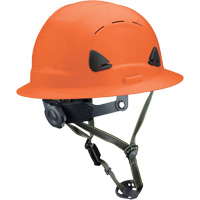 Fibre Metal Climbing Style Helmet with Full Brim, Meets CSA Type 2, Ratchet Suspension, Vented Equipment World