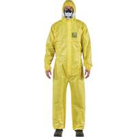 AlphaTec&reg; 2300 STANDARD Bound Model 147 Coveralls, Small, Yellow, Polyethylene Laminate/Polypropylene Equipment World