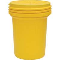 Lab Pack Plastic Barrel Drum with Screw-On Lid, 30 US gal., Mobile/Stationary Equipment World