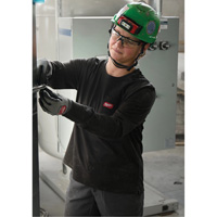 GRIDIRON Long Sleeve Pocket T-Shirt, Women's, X-Small, Blue Equipment World