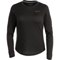 FREEFLEX Long-Sleeve Hybrid T-Shirt, Women's, X-Small, Black Equipment World