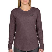 FREEFLEX Long-Sleeve Hybrid T-Shirt, Women's, X-Small, Purple Equipment World