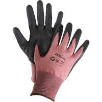 Eco-Friendly Lightweight High-Dexterity Cut-Resistant Gloves, Size 7, 18 Gauge, Foam Nitrile Coated, Stainless Steel/HPPE/RPET Shell, ASTM ANSI Level A4 Equipment World