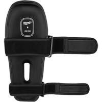 Dynamic Flooring Knee Pad, Hook and Loop Style, Plastic Caps, Foam Pads Equipment World