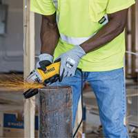 RWG566 AXIS Cut Protection Touchscreen Work Glove, Size X-Small, 18 Gauge, Polyurethane Coated, Stainless Steel/HPPE Shell, ASTM ANSI Level A5/EN 388 Level E Equipment World