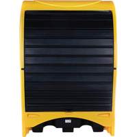 2-Drum Hard Cover Spill Pallet, 43.11" L x 61.61" W x 83.07" H, 1433 lbs. Load Capacity Equipment World