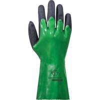 SolvStop Chemical-Resistant Gloves, Size 7, 12" L, PVC Equipment World