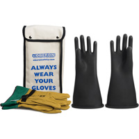 Class 2 Rubber Electrical Glove Kit, 9, 14" L, 37 cal/cm², NFPA 70E Equipment World
