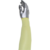 Kut Gard&reg; Single-Ply Cut-Resistant Sleeve, Aramid/ATA&reg;, 10", ASTM ANSI Level A4, Yellow Equipment World