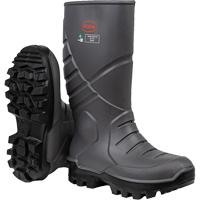 Bottes de s&eacute;curit&eacute; int&eacute;grales Boss avec semelle interm&eacute;diaire et prot&egrave;ge-m&eacute;tatarse interne, Polyur&eacute;thane thermique, Embout Acier, Semelle R&eacute;sistant aux perforations, Pointure 6 Equipment World