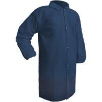 Care Lab Coat, Polypropylene, Medium, Blue Equipment World