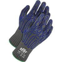 Gants enduits r&eacute;sistants &agrave; la coupe pour le contact alimentaire Deny, Taille 8, Calibre 7, Rev&ecirc;tement Silicone, Enveloppe en PEHP, ASTM ANSI niveau A9/EN 388 niveau F Equipment World