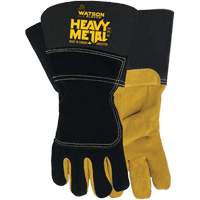Black Velvet Winter Heavy Metal Welding Gloves, Size Small, Split Elkhide Shell, ASTM ANSI Level A5 Equipment World