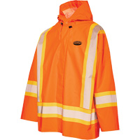 Imperm&eacute;able R804 Hurricane, Petit, Orange haute visibilit&eacute; Equipment World