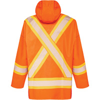 Imperm&eacute;able R804 Hurricane, Petit, Orange haute visibilit&eacute; Equipment World