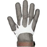 MMG Food Safe Metal Chainmail Gloves, Size 2X-Small, Stainless Steel Shell, ASTM ANSI Level A9 Equipment World