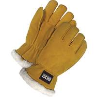 Driver's Gloves, Medium, Split Deerskin Palm, Sherpa Inner Lining Equipment World