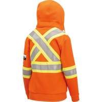 Heavyweight Safety Hoodie, Women's, X-Small, High Visibility Orange Equipment World