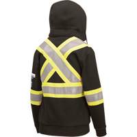 Heavyweight Safety Hoodie, Women's, X-Small, Black Equipment World
