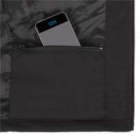 Heated Soft-Shell Jacket, Men's, Small, Black Equipment World