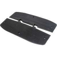 Embouts d'extr&eacute;mit&eacute;s pour bosse de d&eacute;c&eacute;l&eacute;ration, Caoutchouc, 2' lo x 16" la x 1-1/4" h Equipment World